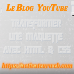 Transformer une maquette en site web avec HTML et CSS